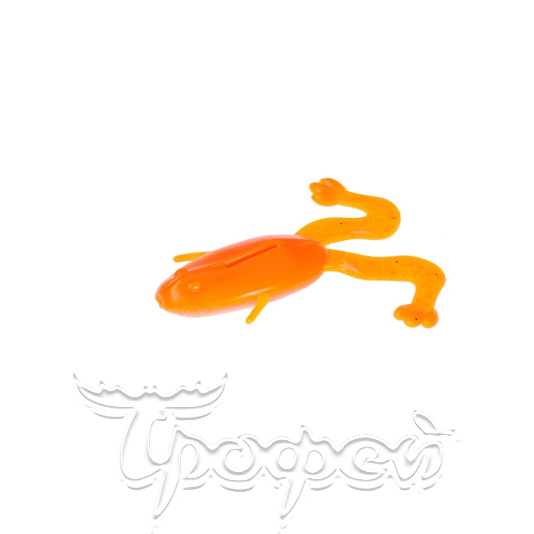 Лягушка Crazy Frog 2,36"/6,0 см Orange & Sparkles (HS-22-022-N) 