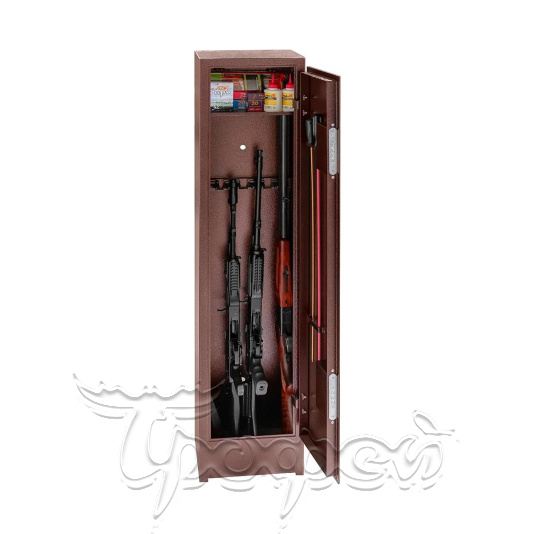 Шкаф металлический для хранения оружия "Гарант" T-SG-206 (1400х300х250) 