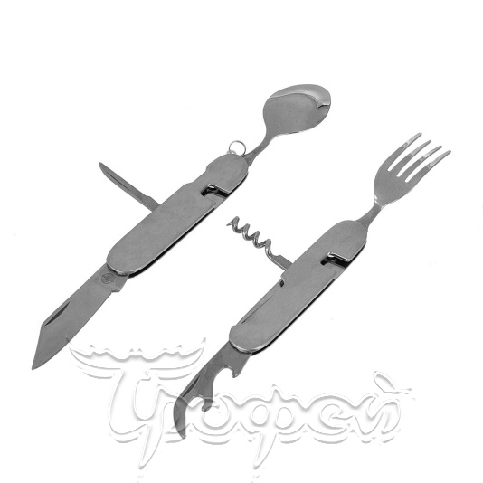 Складной набор ложка, вилка, нож MT022  