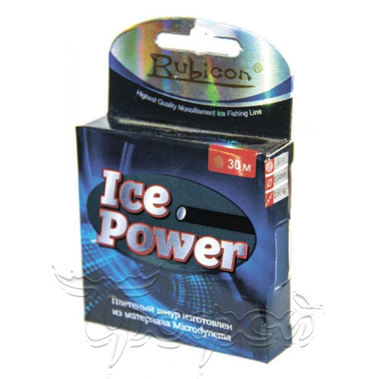 Леска плетеная Ice Power 30 м white 
