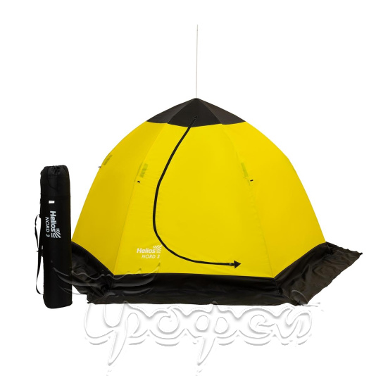 Палатка-зонт 3-местная NORD-3 с дышащим верхом 