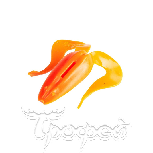 Лягушка Frog 2,56"/6,5 см Orange & Sparkles (HS-21-022-N) 