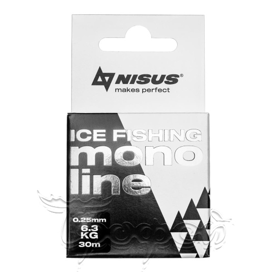 Леска MONOLINE ICE FISHING 30 м Nylon Transparent 
