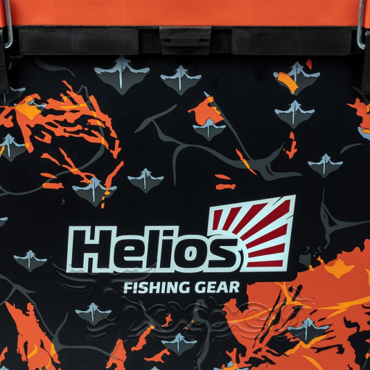 Ящик рыболовный зимний SHARK односекционный оранжевый 
