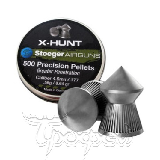Пуля пневм. Stoeger X-Hunter Point, 4.5 мм (500 шт.) 
