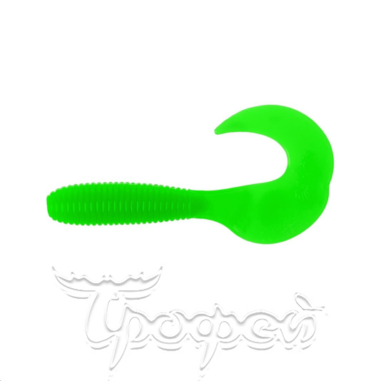 Твистер Credo 3,35"/8,5 см Electric green (HS-11-007-N) 