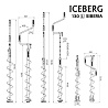 Ледобур ICEBERG-SIBERIA 130 мм, левое вращение, телескопический 1600 мм, v3.0 