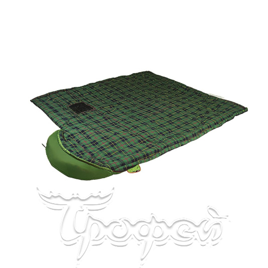 Мешок спальный SIBERIA Compact Plus зеленый правый (9272.01011) 