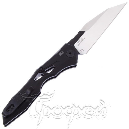 Нож складной K7650 Launch 13 - нож автомат., черню алюм. рук-ть, клинок CPM154 