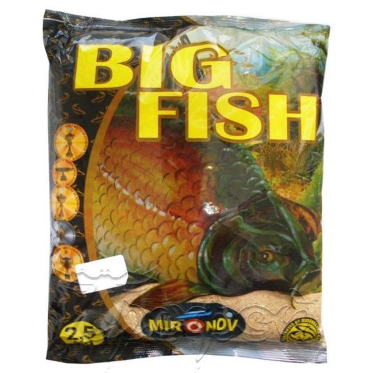 Прикормка Big Fish (Ваниль, желтый) 2,5кг 