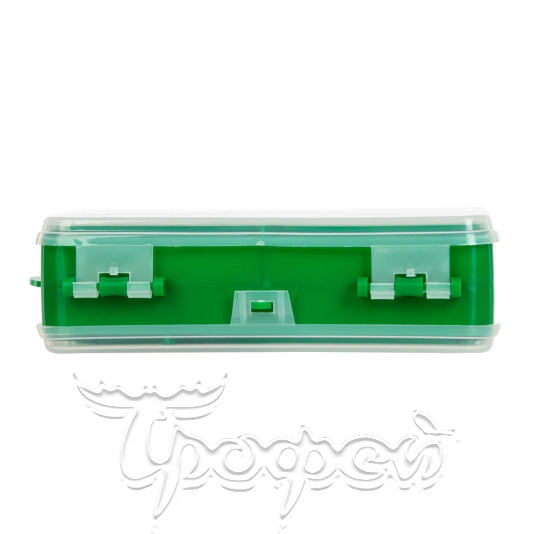 Fishing organizer box NISUS green (N-FBO-2S-G)/ Коробочка для оснастки двухсторонняя(зеленая) NISUS 