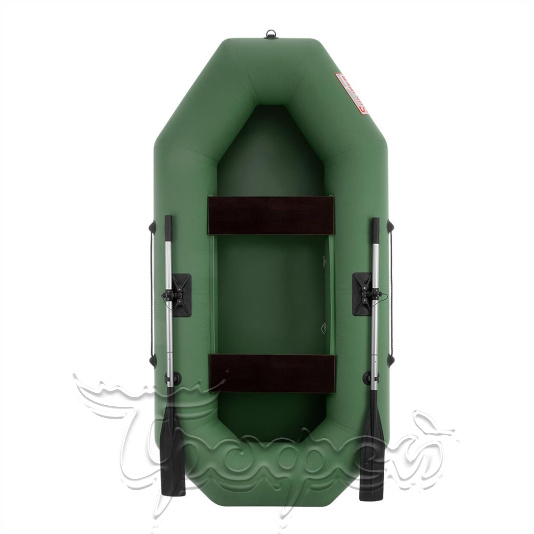 Лодка ПВХ Шкипер 240 (зеленый) Тонар