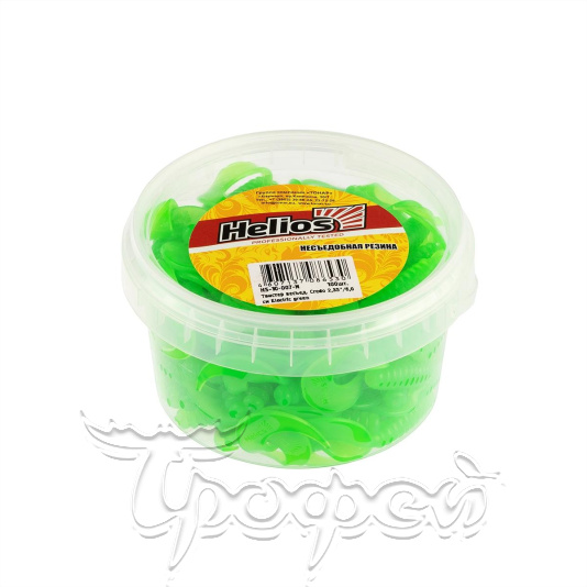 Твистер Credo 2,35"/6,0 см Electric green (HS-10-007-N) 