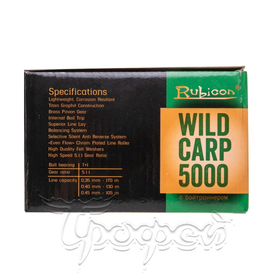 Катушка Wild Carp 7+1BB 5000 с байтраннером 