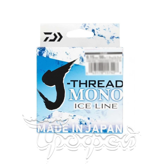 Леска J-THREAD MONO ICE LINE 50 м 