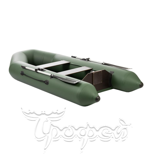 Лодка Капитан 260Т (зеленый) Тонар