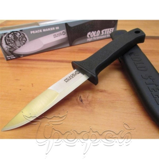 Нож с фикс.клинком, German 4116, ножны пластик CS_20PBS Peace Maker III 