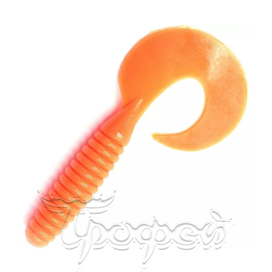 Твистер Spiral, цвет # 03 - Carrot gold flake 