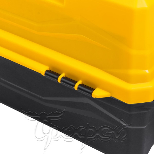 Ящик для инструментов трехполочный, черный-желтый (TR-TB-3-BY) 