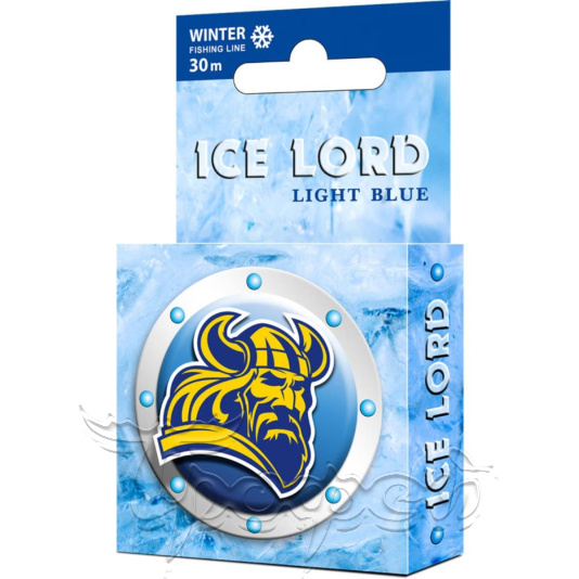 Леска зимняя Ice Lord Light Blue 30m 