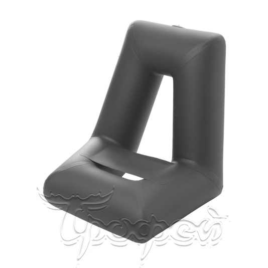 Кресло надувное КН-1 для надувных лодок (серый) 