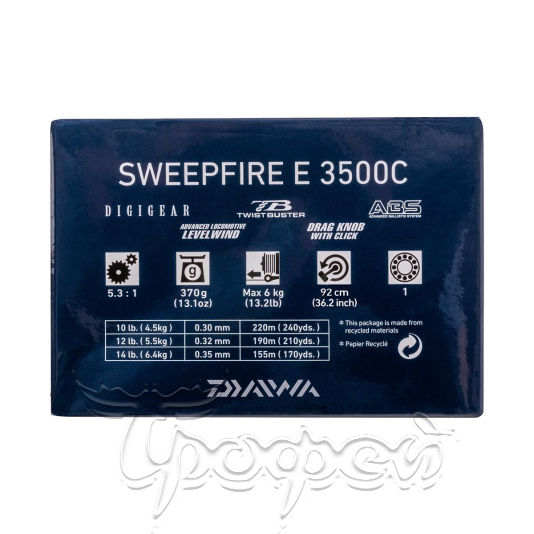 Катушка безынерционная Sweepfire E 3500C 
