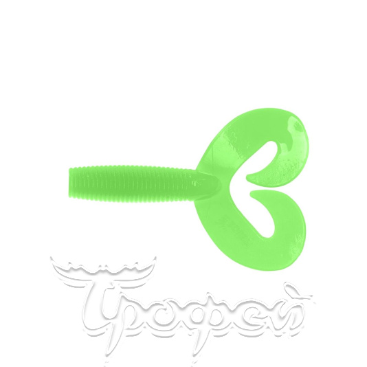 Твистер Credo Double Tail Electric green 