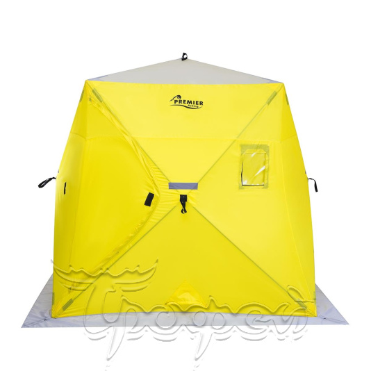Палатка зимняя Пирамида 2,0х2,0 yellow/gray 