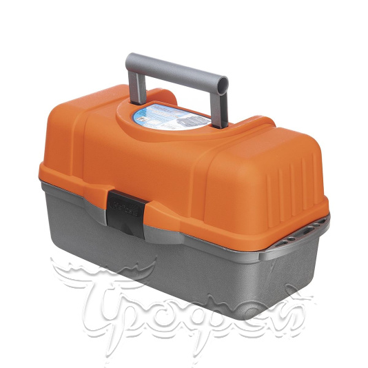 Ящик для инструментов трехполочный оранжевый 