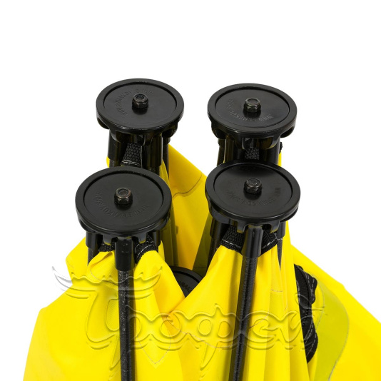 Палатка зимняя Пирамида 2,0х2,0 yellow/gray 