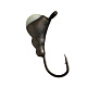 Мормышка вольфрамовая Муравей с ушком d 6.0мм черн. никель с фосфор. каплей (1009-6002BNi) 