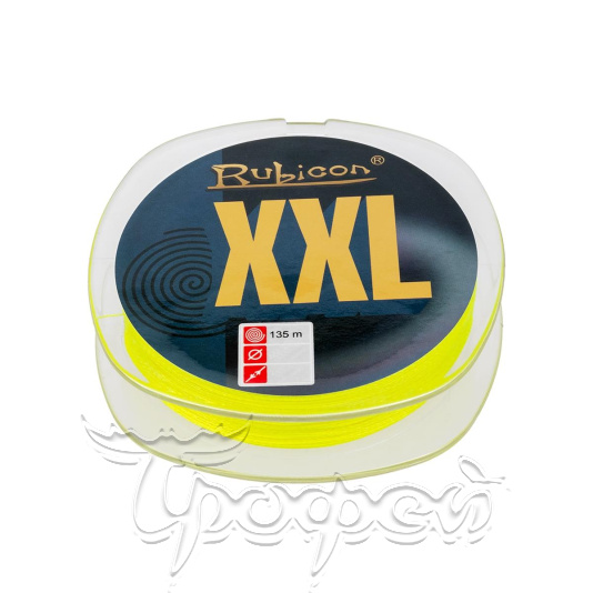 Леска плетеная RUBICON XXL 135 м yellow 
