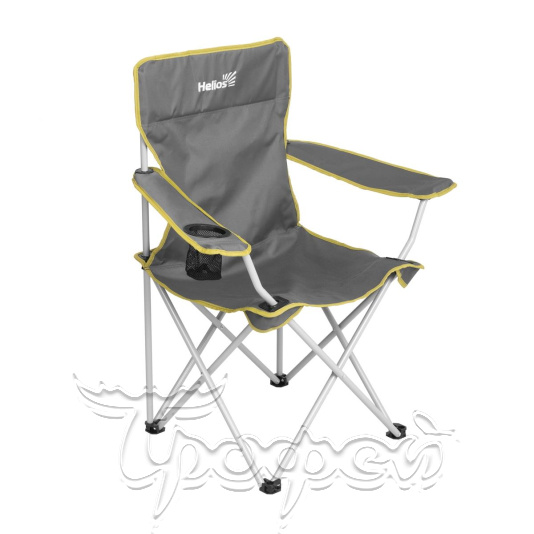 Кресло складное серый/зеленый без чехла (T-HS-96806H-GG-1) (пр-во Тонар) 