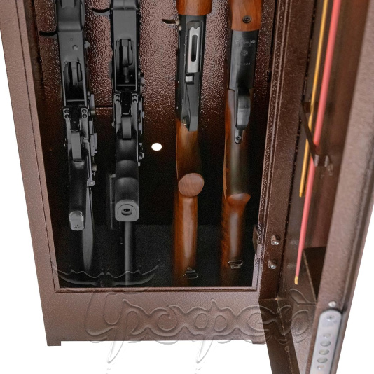 Шкаф металлический для хранения оружия "Гарант" T-SG-204 (1400х350х250) 