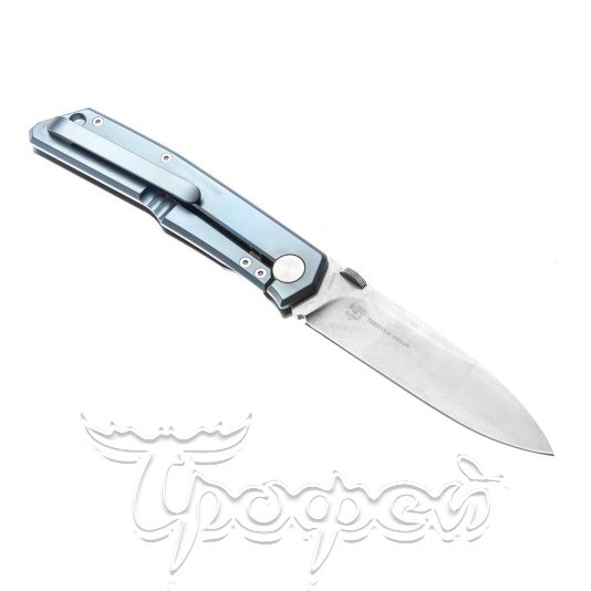 Нож BL TERZUOLA складной рук-ть титан, син. анодир., клинок N690Со (FX-525 Ti) FOX 