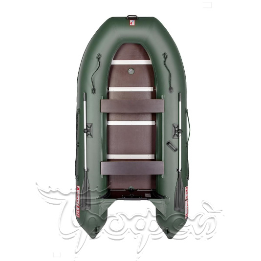 Лодка Алтай S340 под мотор (зеленый) Тонар