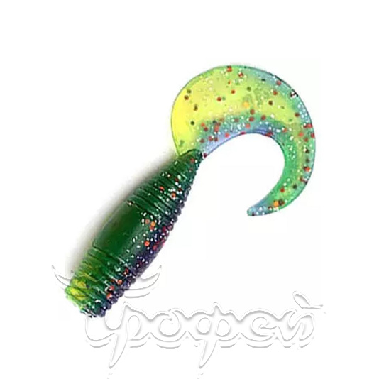 Твистер Spry Tail, цвет #15 - Violet Lime 