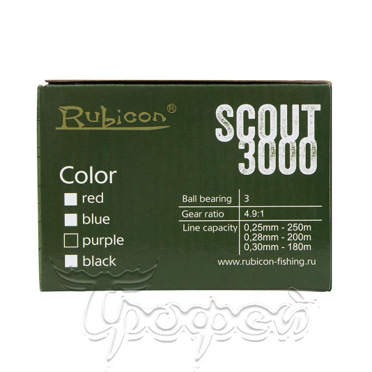 Катушка Scout 3000 3BB 