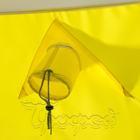 Палатка зимняя Пирамида 2,0х2,0 yellow/gray 