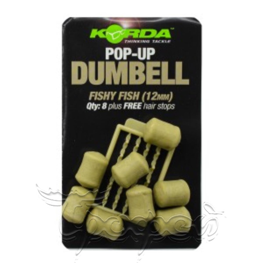 Имитационная приманка Dumbell Pop-Up Fishy Fish 