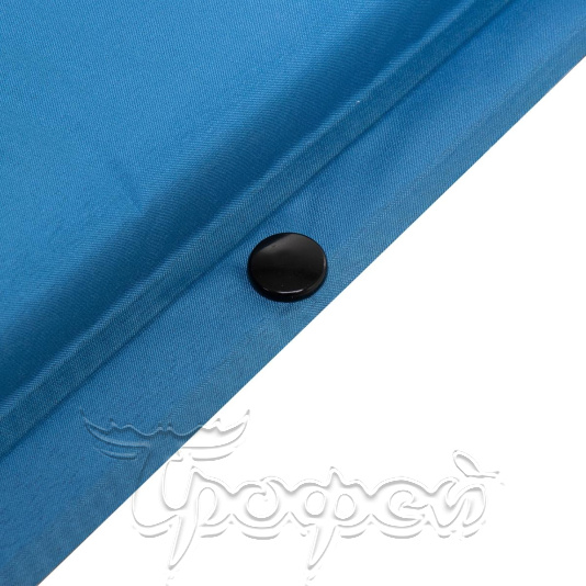 Коврик самонадув. с подушкой 30-170x65x4 голубой/серый (N-004P-BG) 