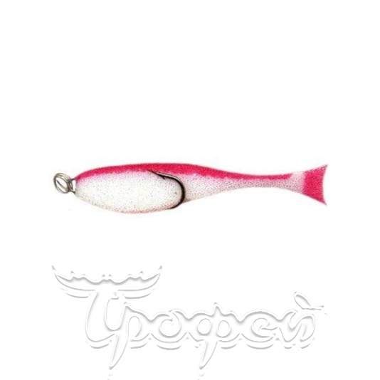 Поролоновая рыбка (двойник) бело-красная   