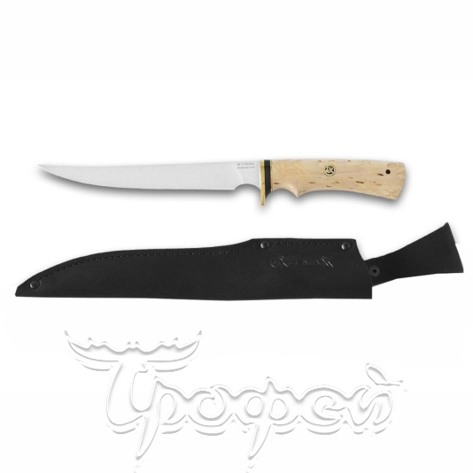 Нож Филейный большой Х12МФ (Лемакс) 