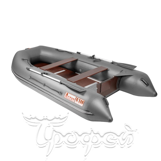 Лодка Алтай (Адмирал) S340 под мотор (серый) Тонар