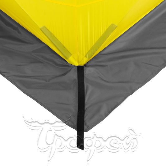 Палатка зимняя Куб 1,5х1,5 желтый/серый (TR-WSC-150YG) 