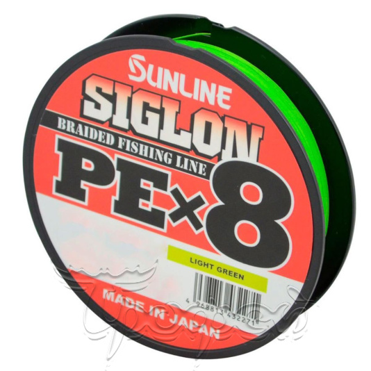 Шнур SIGLON PE×8 150M (Light Green) 