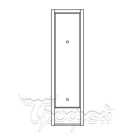 Шкаф металлический для хранения оружия "Гарант" T-SG-218 (900х250х200) 