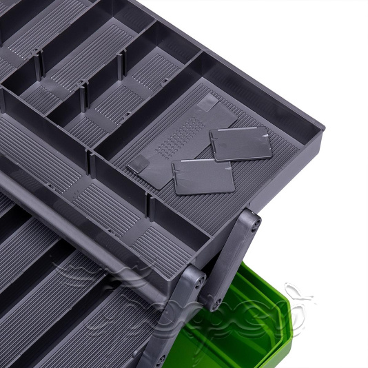Ящик для снастей Tackle Box трехполочный зеленый (N-TB-3-G) NISUS 