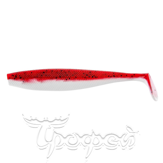 Виброхвост Trofey 5.5"/14см Red & White (HS-25-003-N) 