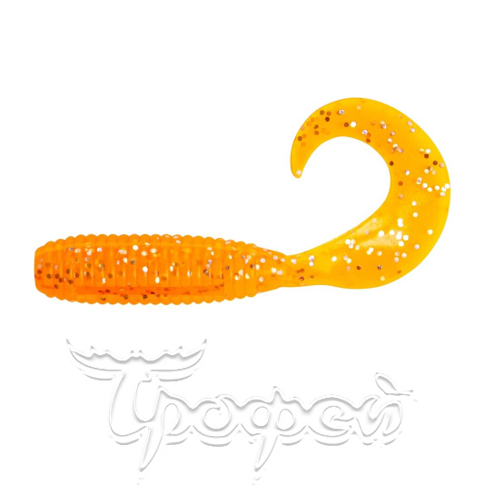 Твистер Тiny Credo Orange & Sparkles 